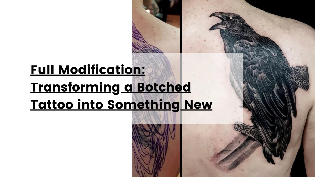 Full Modification_ Transforming a Botched Tattoo into Something New