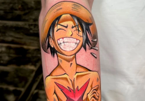 Featured image - Tattooing Anime_ The Rise of Japanese Animation in Tattoo Culture - The Black Hat Tattoo