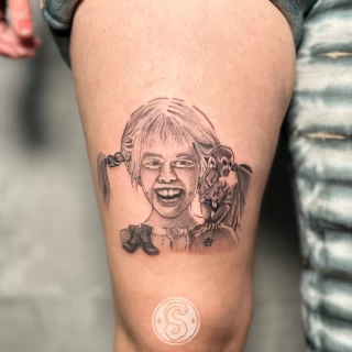 Pippi Långstrump.1 - The Black Hat Tattoo