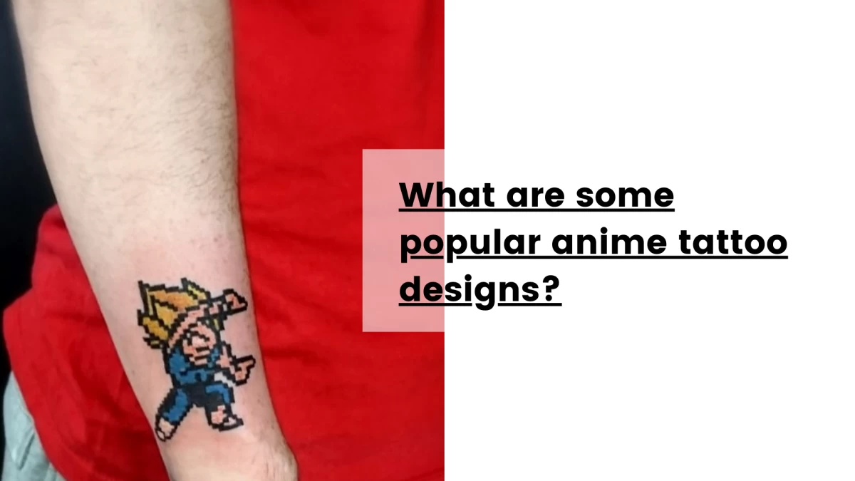 What are some popular anime tattoo designs